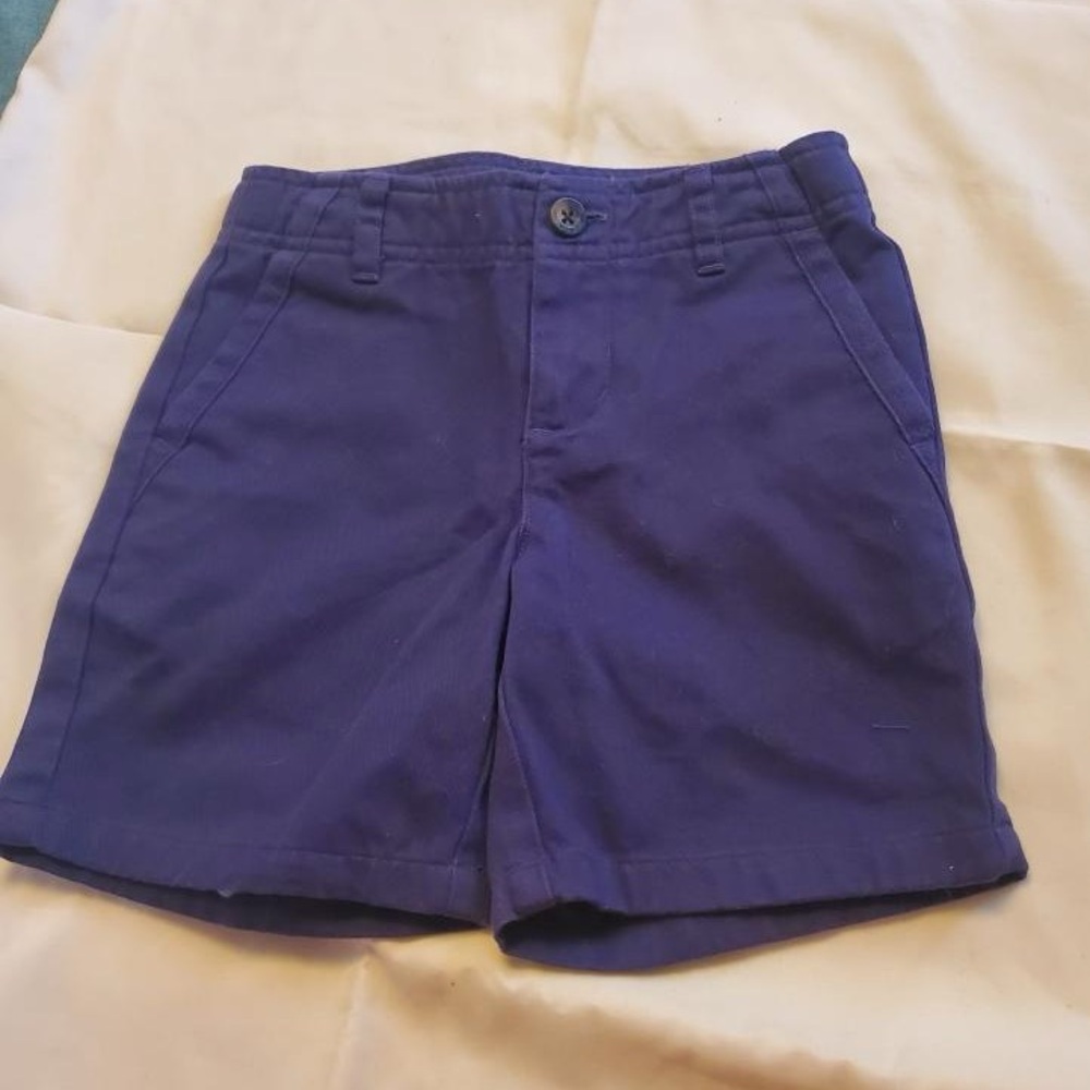 New with Tags Janie and Jack Khaki Shorts in Navy Blue size 18-24 mo